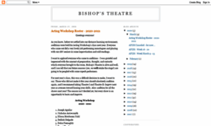 Bishopstheatre.blogspot.com thumbnail