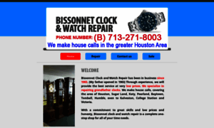 Bissonnetclockwatchrepair.com thumbnail