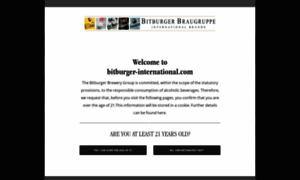 Bitburger-international.com thumbnail