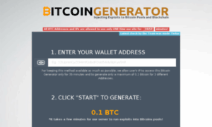 Bitcoin-bestgenerator.bid thumbnail