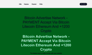 Bitcoinadvertise.net thumbnail