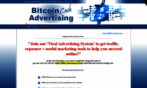 Bitcoincashadvertising.com thumbnail