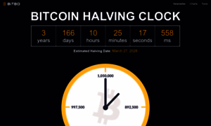 Bitcoinclock.com thumbnail