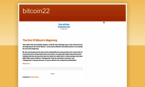 Bitcoine22.blogspot.com thumbnail