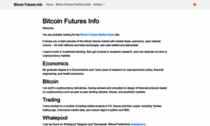 Bitcoinfuturesinfo.com thumbnail