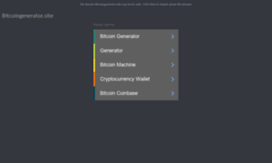 Bitcoingenerator.site thumbnail