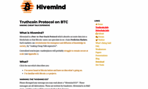 Bitcoinhivemind.com thumbnail