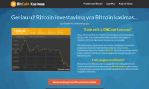 Bitcoinkasimas.lt thumbnail