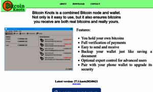 Bitcoinknots.org thumbnail