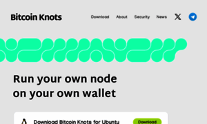 Bitcoinknots.org thumbnail