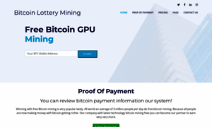 Bitcoinlotterymining.com thumbnail