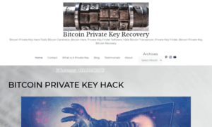 Bitcoinprivatekeyrecovery.com thumbnail