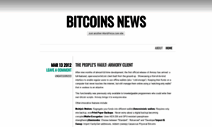 Bitcoinsnews.wordpress.com thumbnail