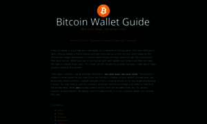 Bitcoinwallet.guide thumbnail