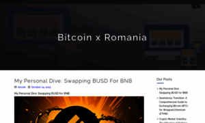 Bitcoinxromania.com thumbnail