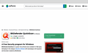 Bitdefender-quickscan.en.softonic.com thumbnail