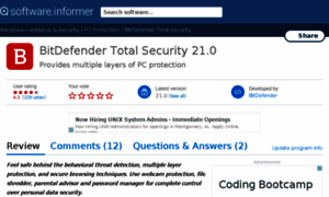 Bitdefender-total-security-2009.software.informer.com thumbnail