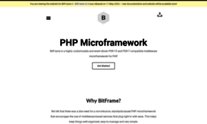 Bitframephp.com thumbnail