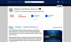 Bitnami-wordpress-stack.software.informer.com thumbnail