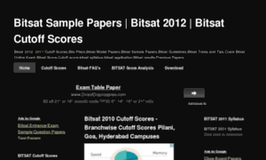 Bitsatsamplepapers.com thumbnail