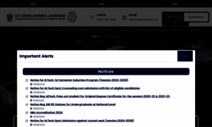 Bitsindri.ac.in thumbnail