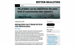 Bitterrealities.wordpress.com thumbnail