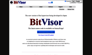 Bitvisor.org thumbnail