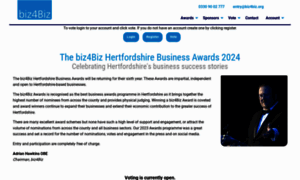 Bizawards.info thumbnail