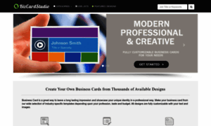 Bizcardstudio.com thumbnail