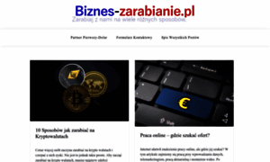Biznes-zarabianie.pl thumbnail