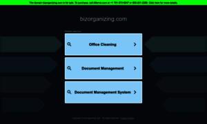 Bizorganizing.com thumbnail