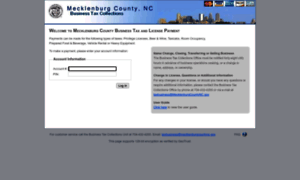 Biztax.mecklenburgcountync.gov thumbnail