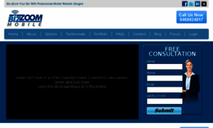 Bizzoommobile.com thumbnail