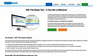 Bkf-file-repair.msbackuprepair.com thumbnail