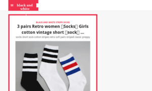 Black-and-white-stripe-socks.carebadge.org thumbnail