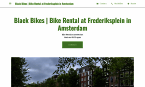 Black-bikes-frederiksplein-bike-rental.business.site thumbnail