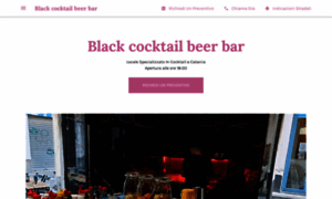 Black-cocktail-beer-bar.business.site thumbnail