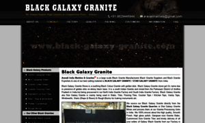 Black-galaxy-granite.com thumbnail