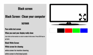 Black-screen.net thumbnail