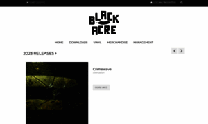 Blackacrerecords.co.uk thumbnail