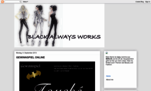 Blackalwaysworks.blogspot.de thumbnail