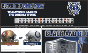 Blackandbluecrewleague.org thumbnail