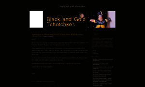 Blackandgoldtchotchkes.wordpress.com thumbnail