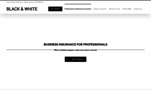 Blackandwhiteinsurance.co.uk thumbnail