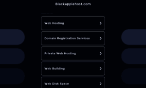 Blackapplehost.com thumbnail