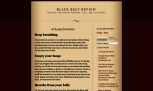 Blackbeltreview.wordpress.com thumbnail