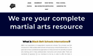 Blackbeltschoolsinternational.com thumbnail