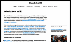 Blackbeltwiki.com thumbnail
