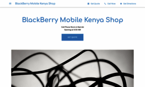 Blackberry-mobile-kenya-shop.business.site thumbnail