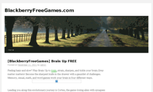 Blackberryfreegames.com thumbnail